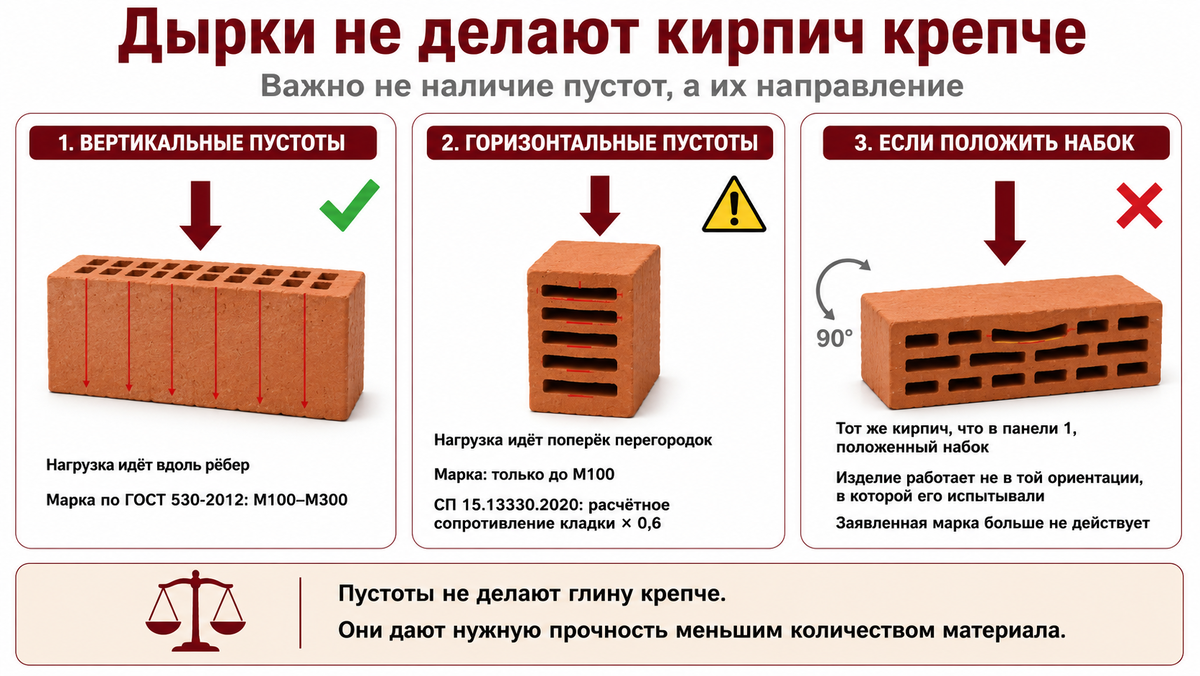 Why are there holes in bricks? Is it true that they make them stronger? - Bricks, Thing, House, Cosiness, Courtyard, Abandoned, Village, Dacha, Garden, Zen, Yandex Zen, Yandex Zen (link), Longpost