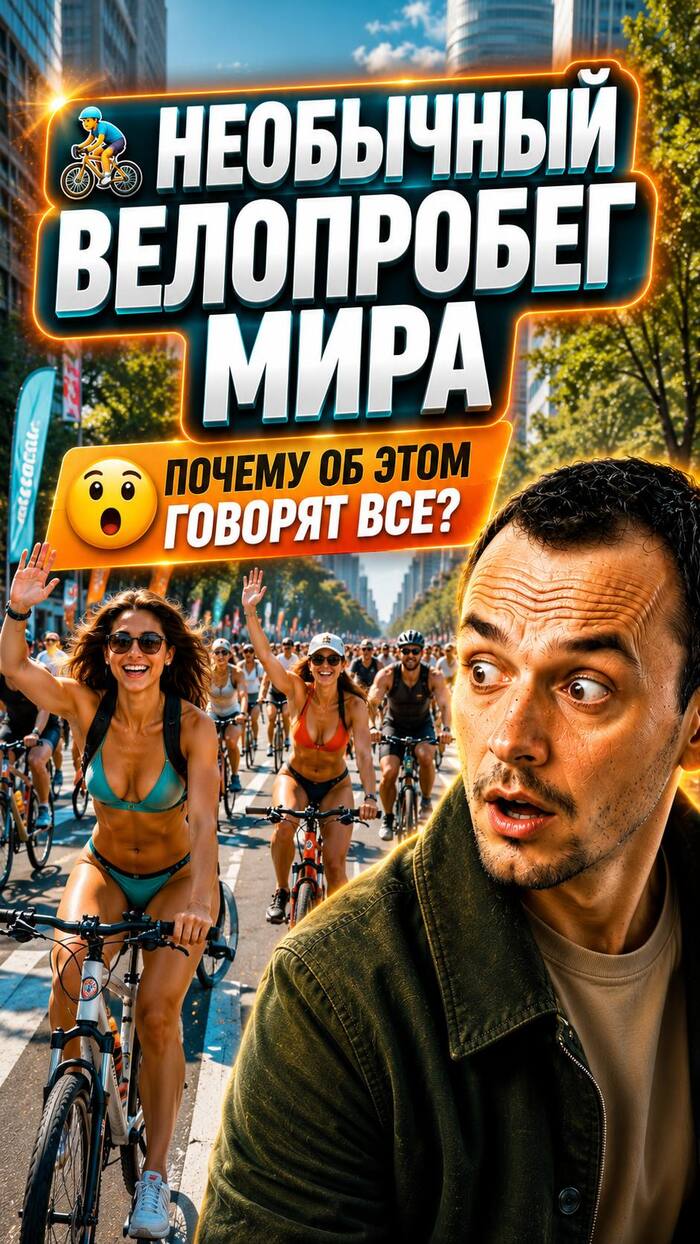 Почему тысячи людей участвуют в самом необычном велопробеге мира?