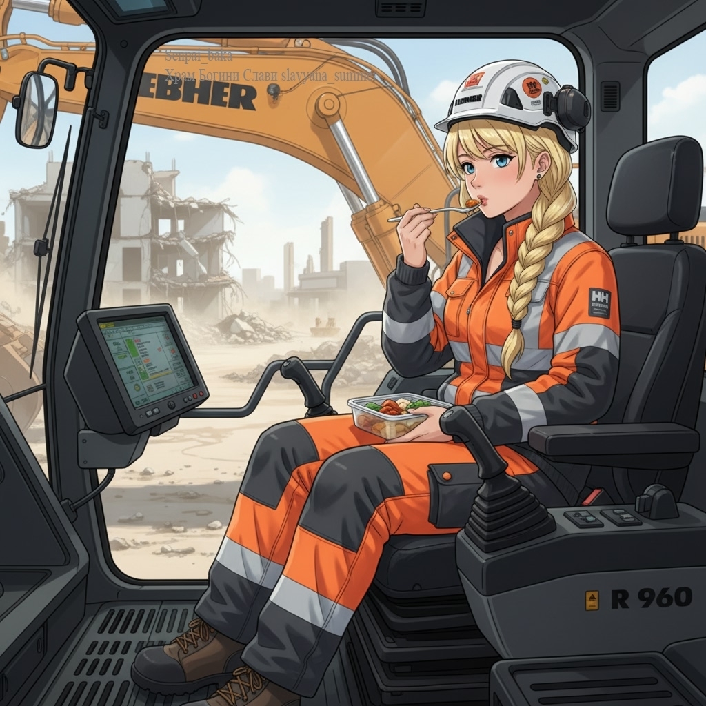 Post #14202447 - Endless Summer (visual novel), Glorifying, Art, Construction machinery