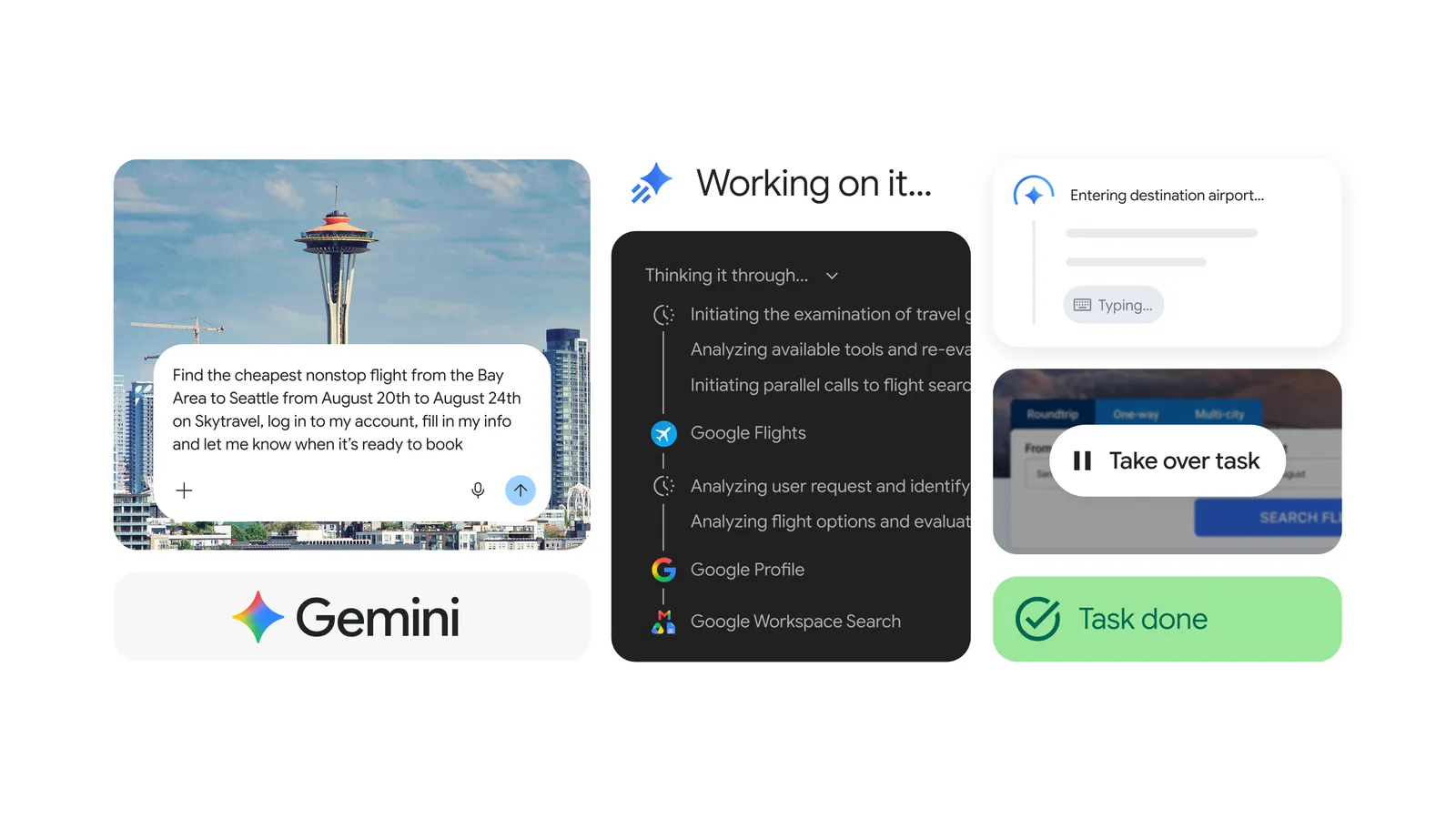 Gemini Spark now works with your Chrome logins. - Business, Automation, Program, Longpost