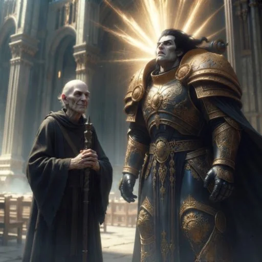 A Conversation That Never Existed - Series WarHammer40k, My, Warhammer 40k, The emperor, Imperium, Humor, Honesty, Longpost