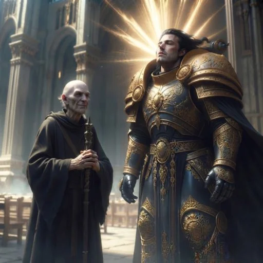 A Conversation That Never Existed - Series WarHammer40k, My, Warhammer 40k, The emperor, Imperium, Humor, Honesty, Longpost