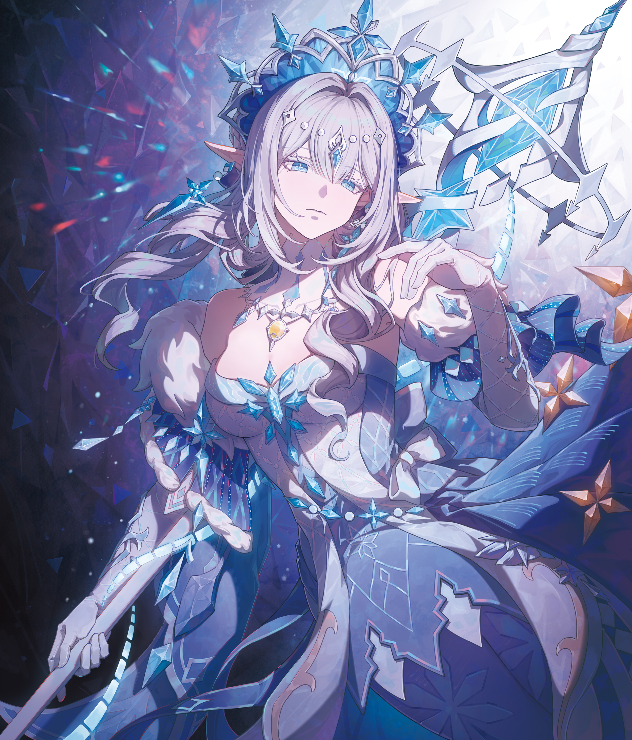 Anastasia - Anime art, Genshin impact, Tsaritsa (Genshin Impact)