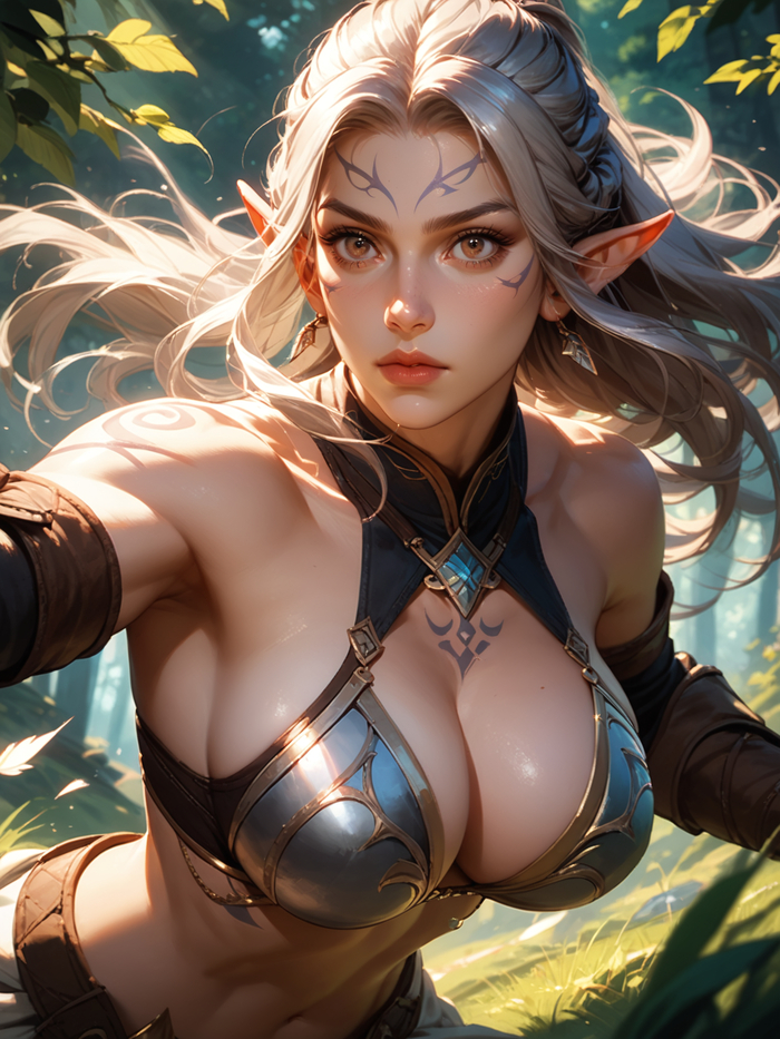 Elf Warrior Girl