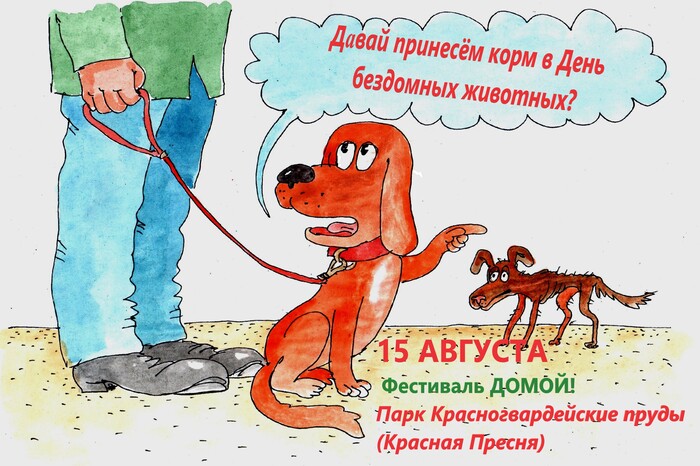 ПОМОГИ БЕЗДОМНЫМ ЖИВОТНЫМ в ДЕНЬ БЕЗДОМНЫХ ЖИВОТНЫХ!