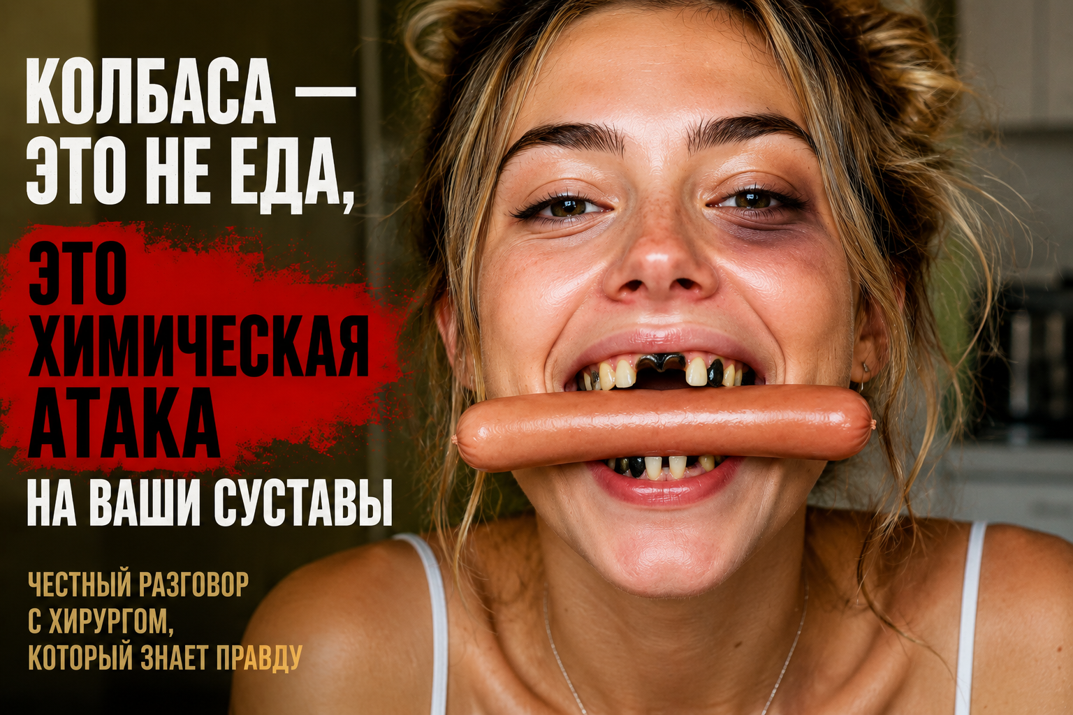 Sausage vs. Joints: Who Will Win This Meaty Drama? - Series Do you like to eat a lot  Do this right, Bad habits, Addiction, Healthy lifestyle, Sport, Sports girls, Physical Education, Doctors, Advice, Sausage, Sausages, Nutrition, Proper nutrition, Fitness, Health, Salt, Surgeon, Bones, Joints click, Meat, Humor, Longpost