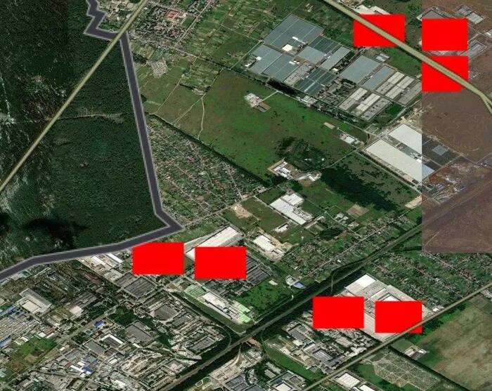 Броварской район Киевской области. Прилёт по складским помещениям компаний «Сильпо ФУД», «Новая почта», «Айс Логистик», «Raben» и «Транс-Логистик». Использовались в логистических целях ВСУ, а также для хранения имущества и вооружения.