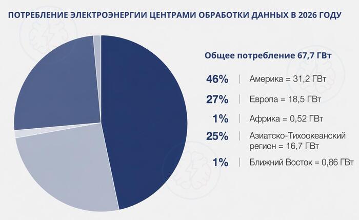 Сколько энергии потребляет ИИ и зачем бороться с зомби-нагрузкой в глобальном отчете о центрах обработки данных IDCA