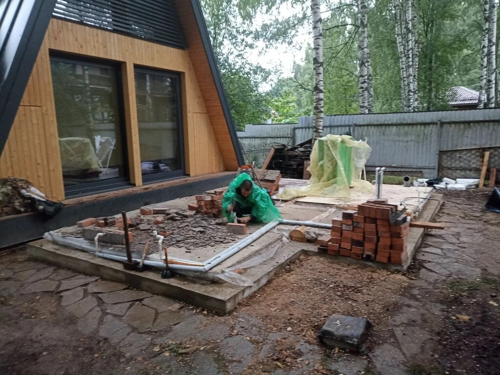I bought it myself, took it apart and drove it 450 km, almost like a house =) - My, Travels, Online shopping, Buying a property, I like to take risks too, Building, Samostroy, Camping, Bath, Timber house, Home construction, Lodging, Munchausen, Video, Vertical video, Short videos, Longpost
