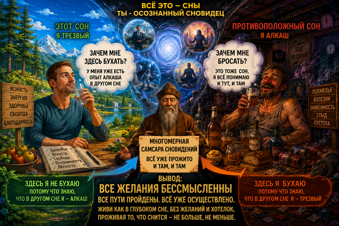Все желания уже где-то сбылись