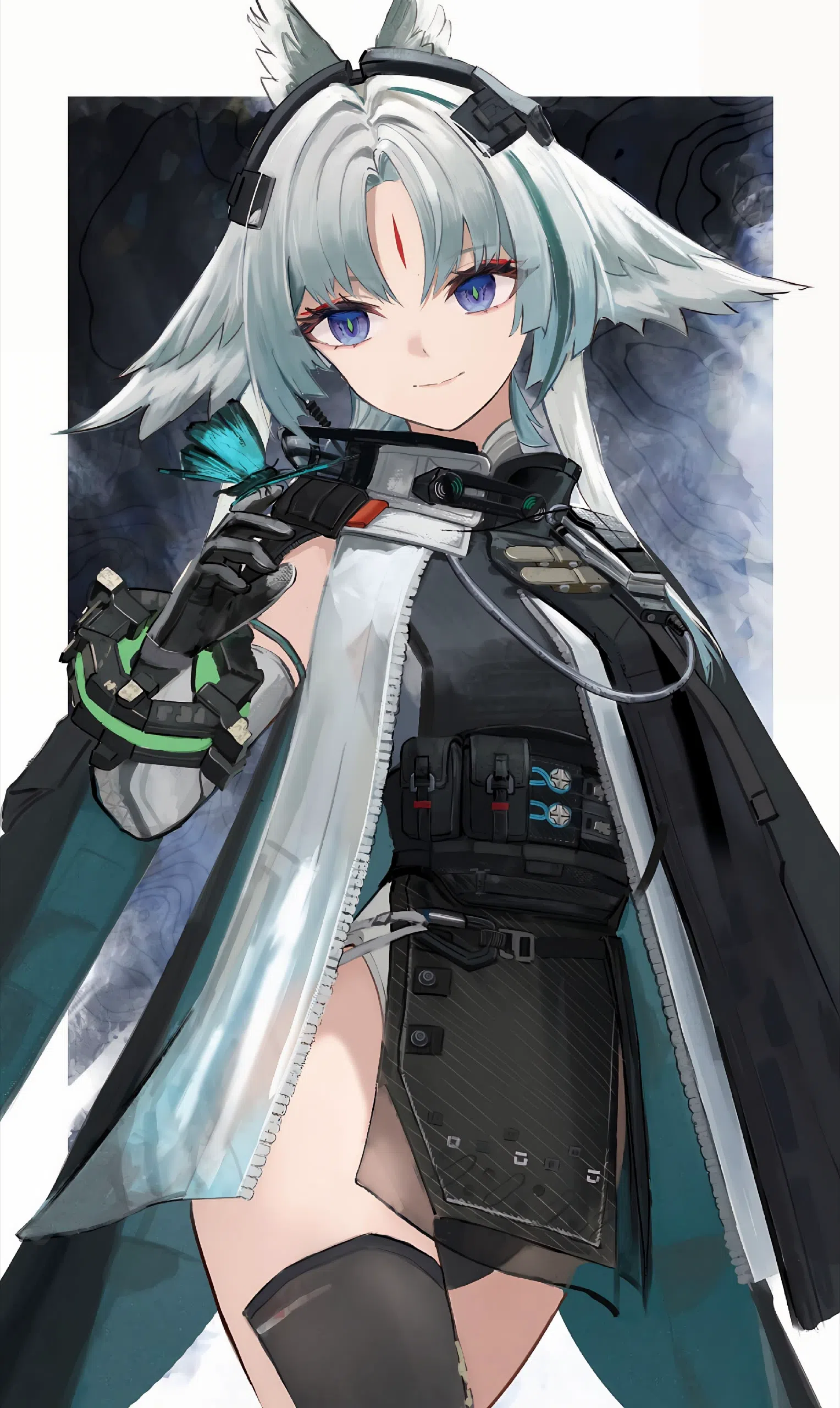 Ptyts (smart) - Anime, Anime art, Animal ears, Arcane (Endfield), Arknights: Endfield