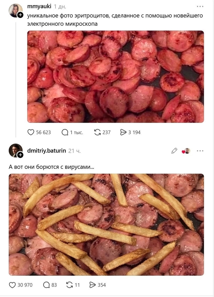 Да-да, мы знаем, что эритроциты не борются с вирусами