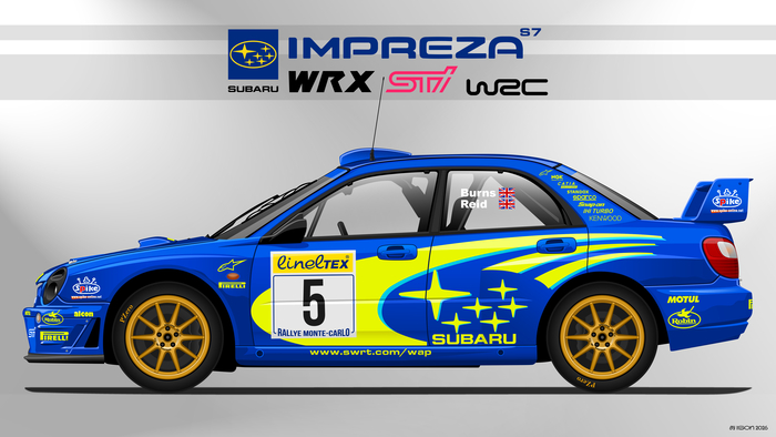 Subaru Impreza S7 WRC.