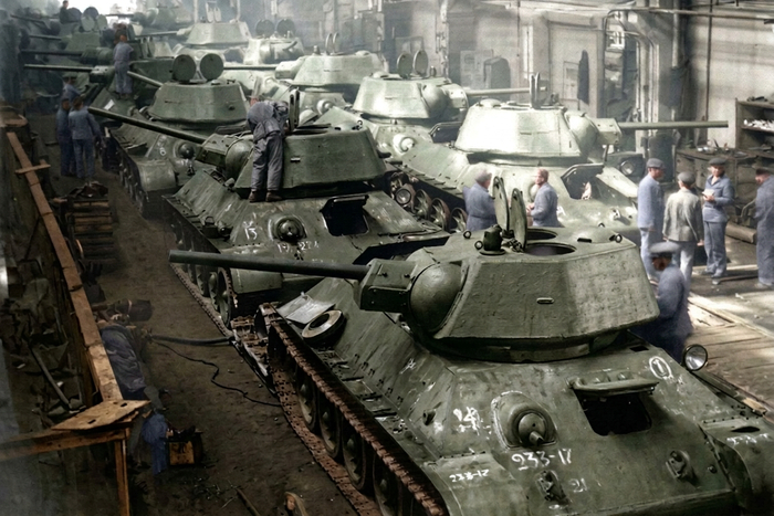 Производство Т-34-76