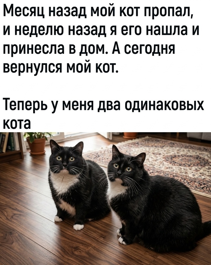 Нашелся кот