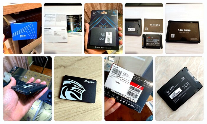 Внутренние твердотельные накопители на 1 ТБ (SSD SATA) глазами покупателей — фото из отзывов на Маркете