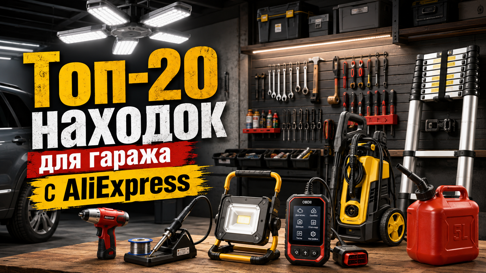 Garage Finds: 20 Useful Items on Sale on AliExpress - Series TOP AliExpress Products by BadMadSam, AliExpress, Auto, Car, Men, Garage, Tools, Repair, Technics, Repair of equipment, Auto repair, Travels, House, Husband, Overview, Longpost, 
