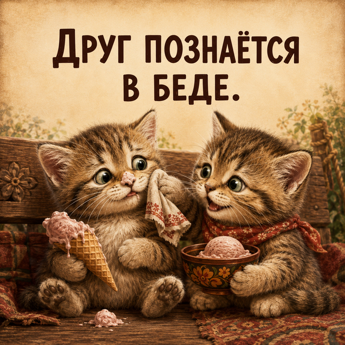 Друг познаётся в беде