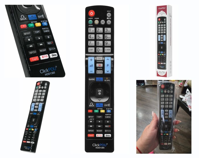 Универсальный пульт ClickPDU HOD1385 RM-L930 RU для телевизоров LG