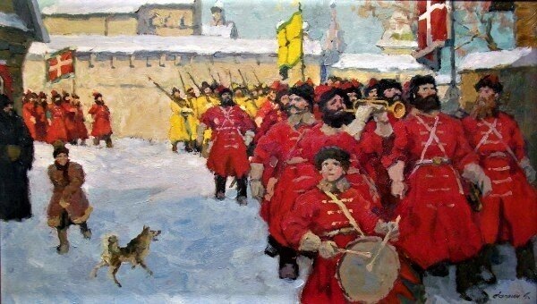 Выдвижение стрелецких полков.
