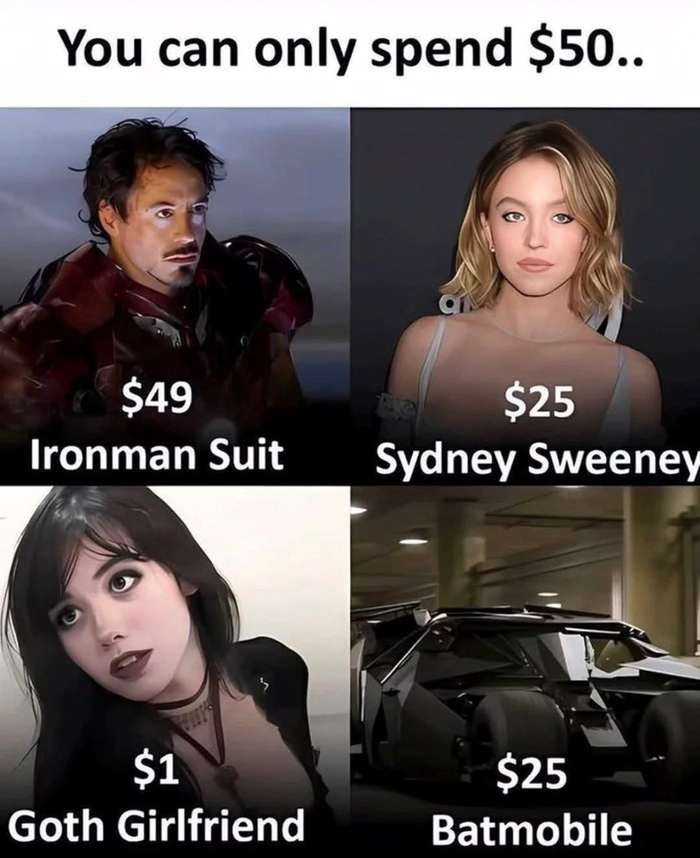 У тебя есть только 50$