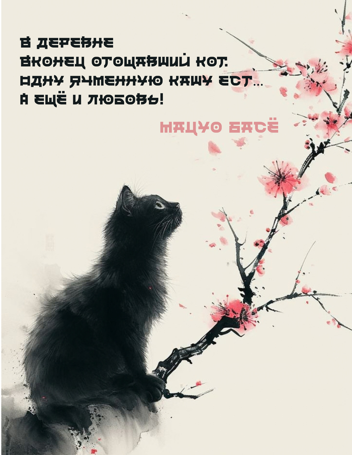 Моё любимое стихотворение у Басё