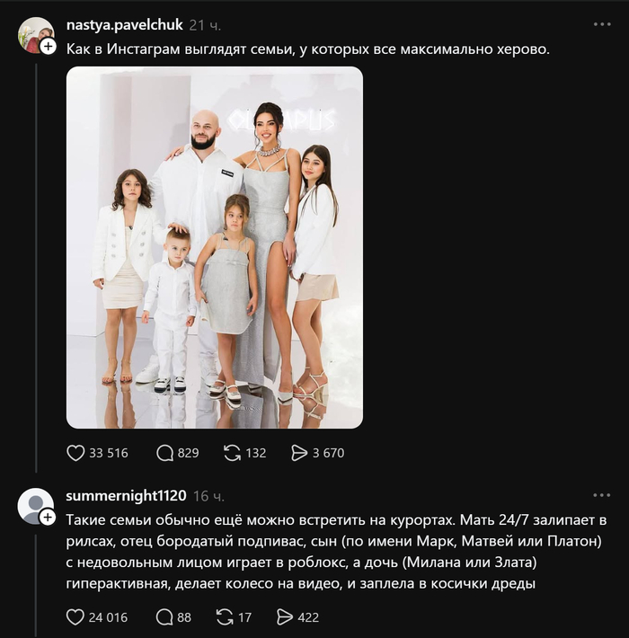 Неблагополучная семья