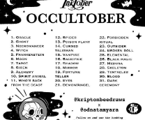 Inktober 2026 / occultober 2026 / ��� ������