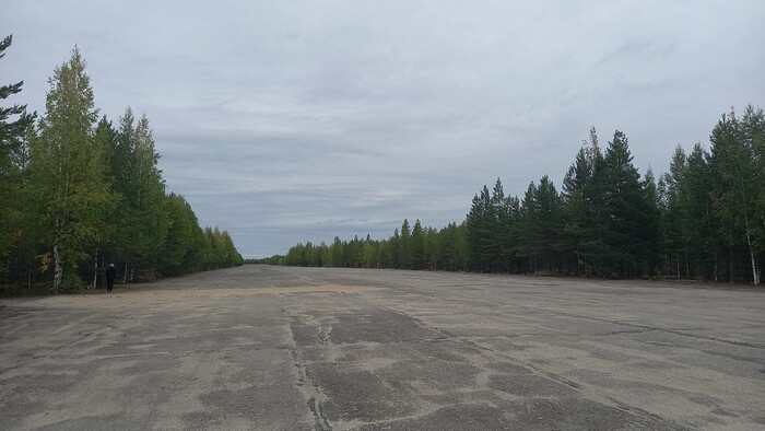 Заброшенный аэродром Гирвас. Фото: Н. Лебедев