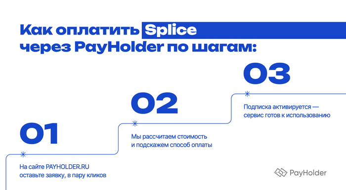 ��� �������� Splice ����� Payholder: ��� ����