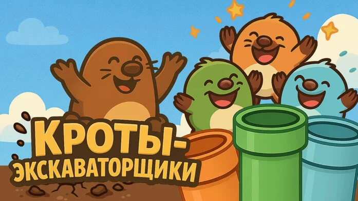 Кроты-экскаваторщики
