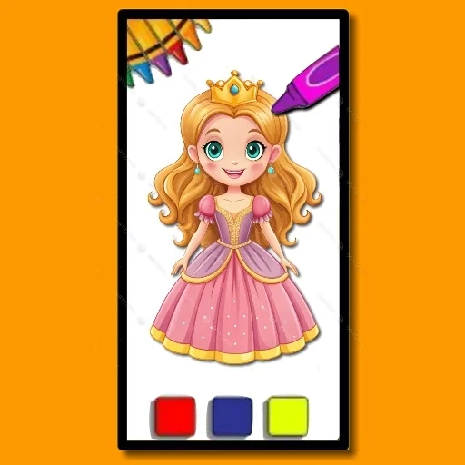 BTS Princess Coloring Book на Пикабу Игры