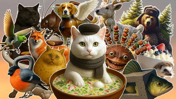 Русские Нейро Животные