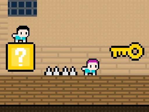 PIXCADE: Побег на Два Игрока