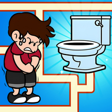 Toilet Rush: побег из лабиринта