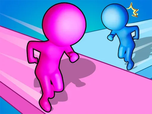 Покрась Бег: 3D Цветная Головоломка на Пикабу Игры