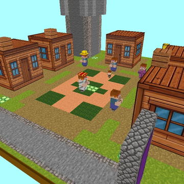 Доставляй тортики жителям деревни и прокачиваю свою резиденцию в бесплатной 3D игре про доставку