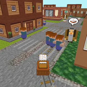 Доставляй тортики жителям деревни и прокачиваю свою резиденцию в бесплатной 3D игре про доставку