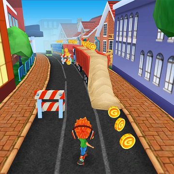 Классный скейтборд уже куплен? А невероятно крутой герой выбран? Погнали кататься по улицам, прыгать по вагонам, собирать монетки и скрываться от полицейского!