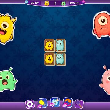 Соедини все книжки с одинаковыми монстриками на обложке — когда соединишь все одинаковые, уровень будет пройден! Более 100 уровней, медитативный геймплей, разнообразные монстрики, красивая графика. Играй и отдыхай!