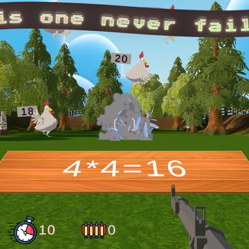 Арифметика под угрозой: пернатые стащили все цифры у Архимеда. Помоги ему, только не ошибись с ответом!