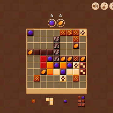 🍫 Собирай сочные комбо, как конфеты в коробку! 🍬
Игра с дизайном в стиле шоколадного ассорти — объединяй блоки, создавай сладкие цепочки и наслаждайся приятными бонусами. Уютная графика и плавный геймплей подарят настоящее удовольствие! ✨
