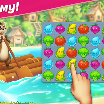 Обычные девчонки Алиса и Вика отправились на поиски друга, который перестал выходить на связь, и угодили в безумный водоворот странных событий на затерянном острове. Им очень нужна ваша помощь! Играйте три-в-ряд и выполняйте задания. Удачи!