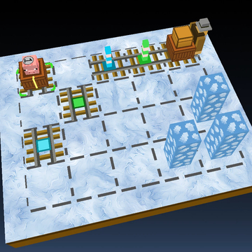 Расслабляющая игра-головоломка о регулировке железнодорожного движения с развитием базы своего торговца и путешествию по миру