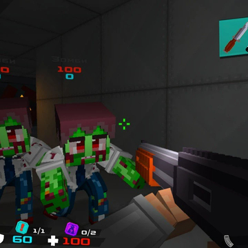 Осторожно: мемы!
Зомблокс — это бесплатный 3D шутер в духе Контры и Майнкрафт.
Выживай в школе полной зомби. 