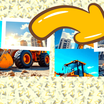 Микс Пазл: Строительная спецтехника — развивающая игра для детей! Меняйте местами части, чтобы собрать картинки экскаваторов, кранов и других машин!