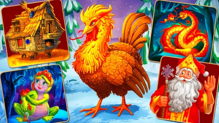 Пазлы: Русские Сказки на Пикабу Игры
