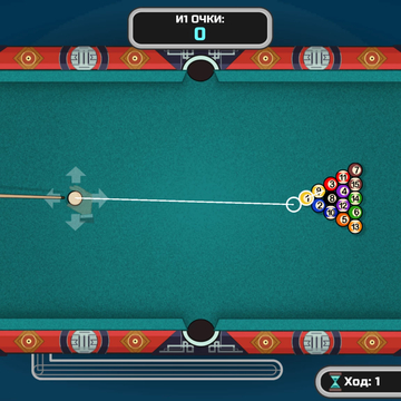 Играйте против компьютера в бильярд Пул-8 (Американский бильярд, Американка) и Пул-9. Игрок, управляемый компьютером, умный и играет хорошо. Реалистичная физика шаров. Удобное управление на телефоне. Совершай эпичные забивания и просматривай на повторе.
