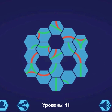 Игра - головоломка. Вам предстоит распутать все узлы, переставляя шестигранники. Прекрасная возможность приятно и с пользой провести время. Разгадайте все загадки и получите удовольствие. Время в игре не ограничено.