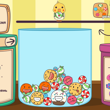 Пришло время для настоящего веселья! Погрузитесь в мир сладостей и вкусных десертов вместе с игрой в жанре «соединяй» и «2048». Здесь важна точность каждого действия, поэтому будьте внимательны. Собирайте одинаковые вкусняшки, получайте заслуженные очки и становитесь лидером в каждом топе. Головоломка увлечет как взрослых, так и детей. Играйте в любом месте бесплатно и без регистрации. 